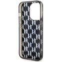 Karl Lagerfeld KLHCP15XHNKMKLK iPhone 15 Pro Max 6.7" czarny/black hardcase Monogram Ikonik