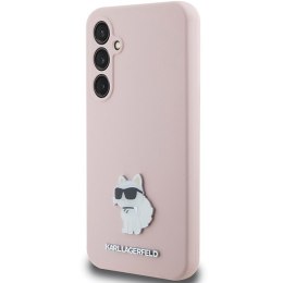 Karl Lagerfeld KLHCS23FESMHCNPP S23 FE S711 różowy/pink Silicone Choupette Metal Pin