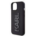 Karl Lagerfeld KLHCP15M3DMBKCK iPhone 15 Plus / 14 Plus 6.7" czarny/black hardcase 3D Rubber Glitter Logo