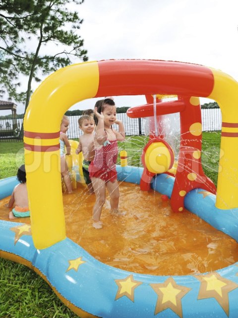 Plac zabaw dmuchany Nocny Obóz 435 x 213 x 117 cm Bestway 53068