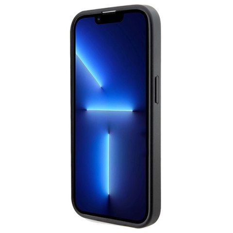 Guess GUHMP15XP4RPSK iPhone 15 Pro Max 6.7" czarny/black hardcase 4G Printed Stripes MagSafe