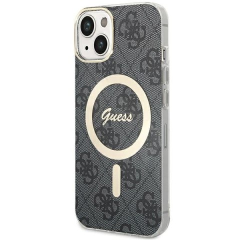 Guess GUHMP15MH4STK iPhone 15 Plus / 14 Plus 6.7" czarny/black hardcase 4G MagSafe