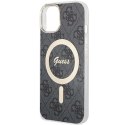 Guess GUHMP15MH4STK iPhone 15 Plus / 14 Plus 6.7" czarny/black hardcase 4G MagSafe