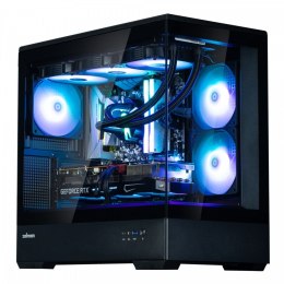 Obudowa P30 MicroATX Mini Tower 3 Wentylatory RGB Czarna