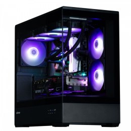 Obudowa P30 MicroATX Mini Tower 3 Wentylatory RGB Czarna