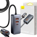 ŁADOWARKA SAMOCHODOWA NA PRZEWODZIE Baseus Share Together 120W 3A 3x USB-A 1x USB-C PD 20W QC 3.0