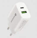 ŁADOWARKA SIECIOWA everActive SC-370Q 25W 1xUSB-C 1xUSB-A PD PPS