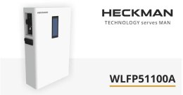 Naścienny magazyn energii 5,12 kWh Heckman WLFP51100A