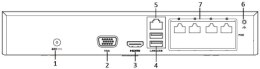 Rejestrator IP Hilook by Hikvision 4MP NVR-4CH-4MP/4P