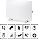 Panel grzewczy IR CRONOS Synthelith PRO CRP-980TWP WHITE TUYA