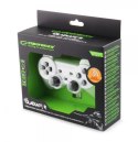 Gamepad bezprzewodowy Esperanza GLADIATOR EGG108W (PC, PS3; kolor biały)