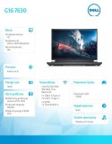 Notebook Inspiron G16 7630 Win11Home i5-13450HX/16.0 QHD+/512GB/16GB/RTX 4050/2Y NBD