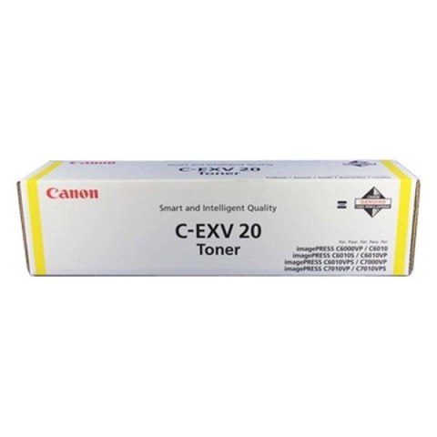 Canon oryginalny toner C-EXV20 Y, 0439B002, yellow, 35000s, Canon iP-C7000VP, O