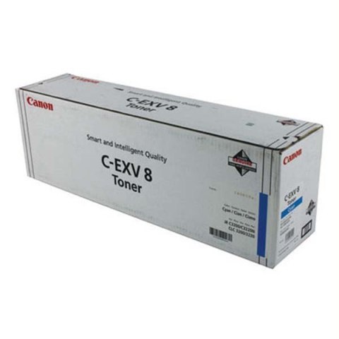 Canon oryginalny toner C-EXV8 C, 7628A002, cyan, 25000s, Canon iR-C, CLC-3200, 2620N, O