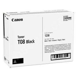 Canon oryginalny toner T08 BK, 3010C006, black, 11000s, Canon i-SENSYS X 1238P Series, O