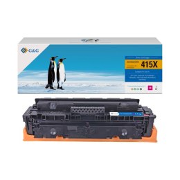 G&G kompatybilny toner z NT-PH2033XFM, HP 415X, W2033X, magenta, 6000s, high capacity, dla HP Color LaserJet Pro M454, MFP M479,