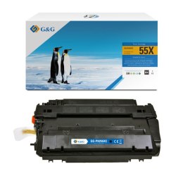 G&G kompatybilny toner z NT-PH255XC, HP 55X, CE255X, CRG724, black, 12500s, dla HP LaserJet Enterprise MFP M525c/MFP M525f/MFP M