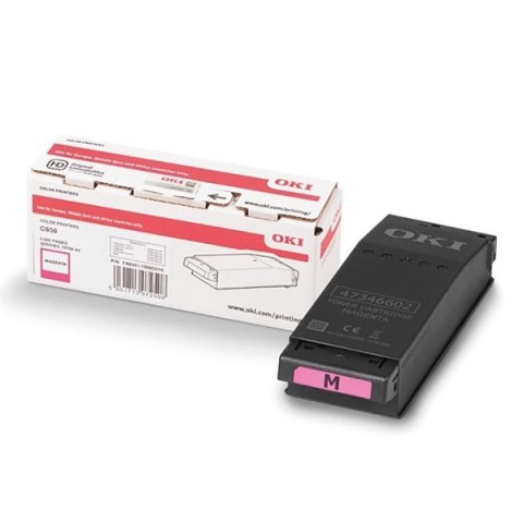 OKI oryginalny toner 09006128, magenta, 6000s, OKI C650, C650dn, O