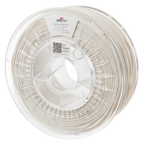 Spectrum 3D filament, ASA 275, 1,75mm, 1000g, 80307, polar white