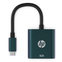 Video adapter, DHC-CT202, USB C (M) - HDMI F, czarny, Hewlett-Packard