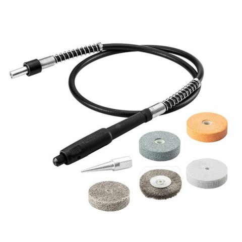 Mini szlifierka stołowa akumulatorowa 3 w 1 58G095, zasilanie akumulatorem, 18V, 9000 obr/min, regulacja prędkości,, Graphite