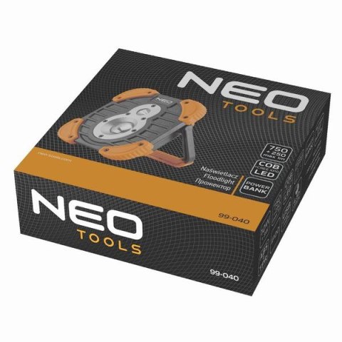 Naświetlacz bateryjny 2600 mAh 3.7 Li-ion, 10+3W