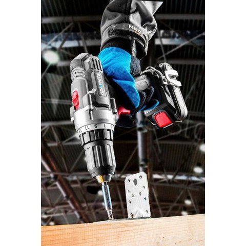 Wkrętarka, zestaw akumulatorów i ładowarkazasilanie akumulatorem, 58G000-SET1, 18V, 3 elementy, Graphite