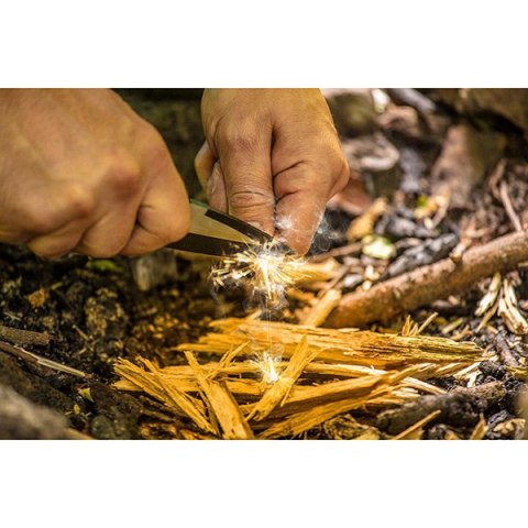 Neo Tools Nóż survivalowy, nerezová ocel, 20mm, 9mm, 63-109, krzesiwo w rękojeści