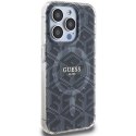 Guess GUHMP15XHGCUSTGK iPhone 15 Pro Max 6.7" czarny/black hardcase IML GCube MagSafe