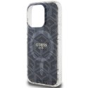 Guess GUHMP15XHGCUSTGK iPhone 15 Pro Max 6.7" czarny/black hardcase IML GCube MagSafe