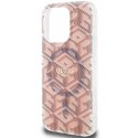 Guess GUHMP15XHGCUSTGP iPhone 15 Pro Max 6.7" różowy/pink hardcase IML GCube MagSafe