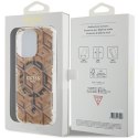 Guess GUHMP15XHGCUSTGW iPhone 15 Pro Max 6.7" brązowy/brown hardcase IML GCube MagSafe