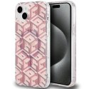 Guess GUHMP15MHGCUSTGP iPhone 15 Plus / 14 Plus 6.7" różowy/pink hardcase IML GCube MagSafe