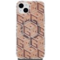 Guess GUHMP15MHGCUSTGW iPhone 15 Plus / 14 Plus 6.7" brązowy/brown hardcase IML GCube MagSafe