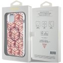 Guess GUHMP15SHGCUSTGP iPhone 15 / 14 / 13 6.1" różowy/pink hardcase IML GCube MagSafe