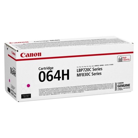 Canon oryginalny toner 064 H M, 4934C001, magenta, 10500s, high capacity, Canon i-SENSYS MF832Cdw, O