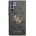 Guess GUHCS24L4GMGGR S24 Ultra S928 czarny/black hardcase 4G Big Metal Logo