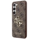 Guess GUHCS24M4GMGBR S24+ S926 brązowy/brown hardcase 4G Big Metal Logo