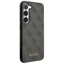 Guess GUHCS24MG4GFGR S24+ S926 czarny/black hardcase 4G Metal Gold Logo