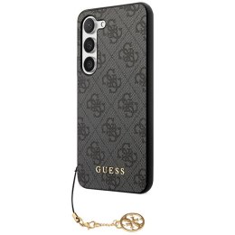 Guess GUHCS24MGF4GGR S24+ S926 czarny/black hardcase 4G Charms Collection