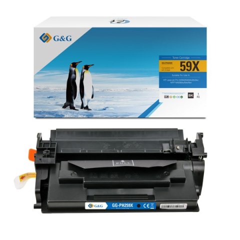 G&G kompatybilny toner z NT-PH259X, HP 59X, CF259X, black, 10000s, BEZ CHIP-A, dla HP LaserJet Pro M304/M404n/dn/dw, N