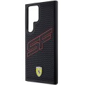 Ferrari FEHCS24LPINK S24 Ultra S928 czarny/black hardcase Big SF Perforated