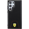 FerrariFEHCS24LN3PUK S24 Ultra S928 czarny/black hardcase Carbon Stitched Bottom