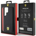 FerrariFEHCS24LN3PUK S24 Ultra S928 czarny/black hardcase Carbon Stitched Bottom