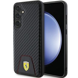 FerrariFEHCS24MN3PUK S24+ S926 czarny/black hardcase Carbon Stitched Bottom