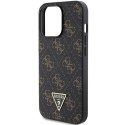 Guess GUHCP13XPG4GPK iPhone 13 Pro Max 6.7" czarny/black hardcase 4G Triangle Metal Logo