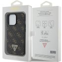 Guess GUHCP13XPG4GPK iPhone 13 Pro Max 6.7" czarny/black hardcase 4G Triangle Metal Logo