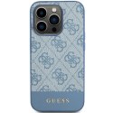 Guess GUHCP15XG4GLBL iPhone 15 Pro Max 6.7" niebieski/blue hardcase 4G Stripe Collection