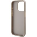 Guess GUHCP15LPG4GPH iPhone 15 Pro 6.1" biały/white hardcase 4G Triangle Metal Logo
