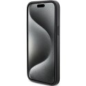 Guess GUHCP15LPG4GPK iPhone 15 Pro 6.1" czarny/black hardcase 4G Triangle Metal Logo